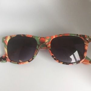 Hippie peace glasses